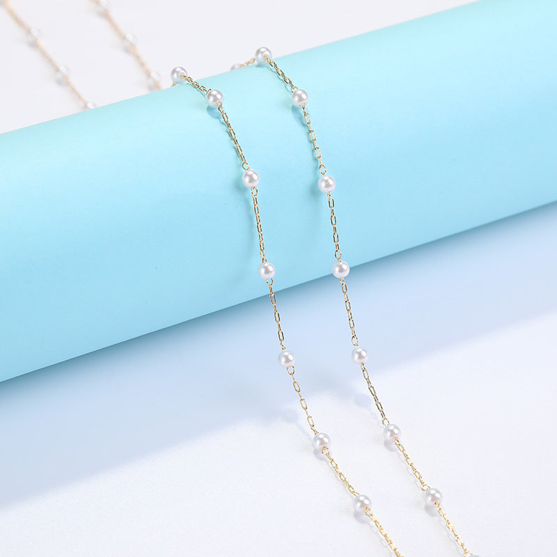 Coastal Shell-Decorated Eyewear Chain Stornfield