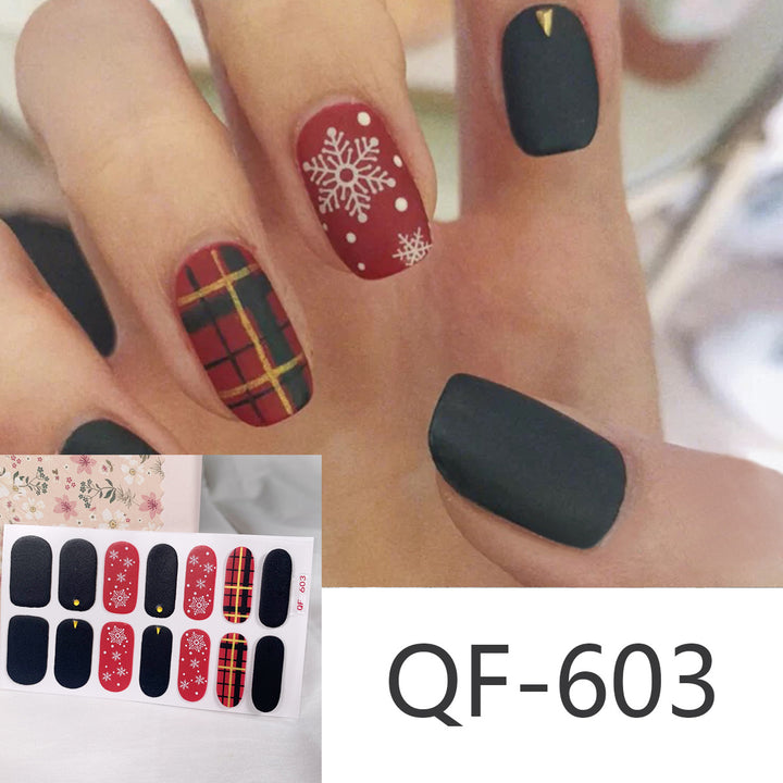 Artful Christmas Nail Art Stornfield
