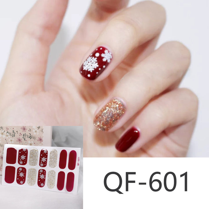 Artful Christmas Nail Art Stornfield