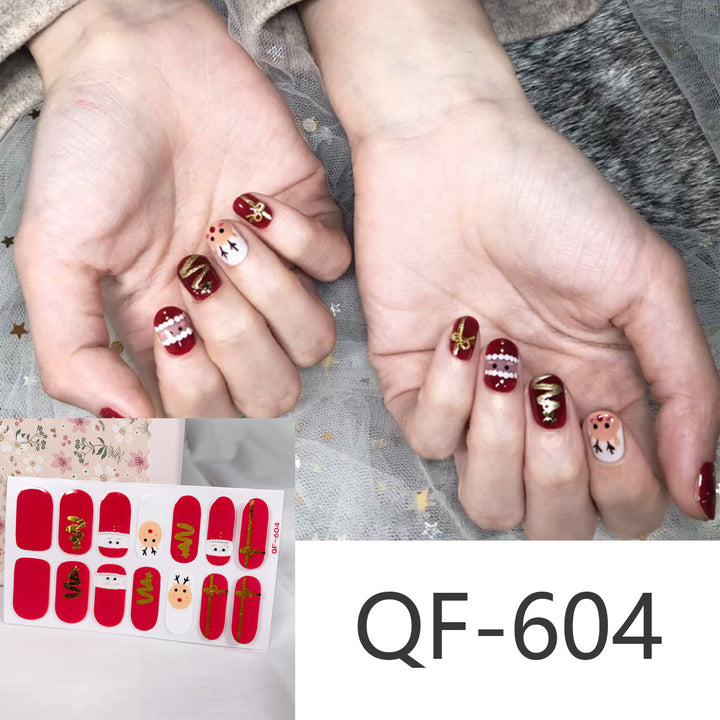Artful Christmas Nail Art Stornfield