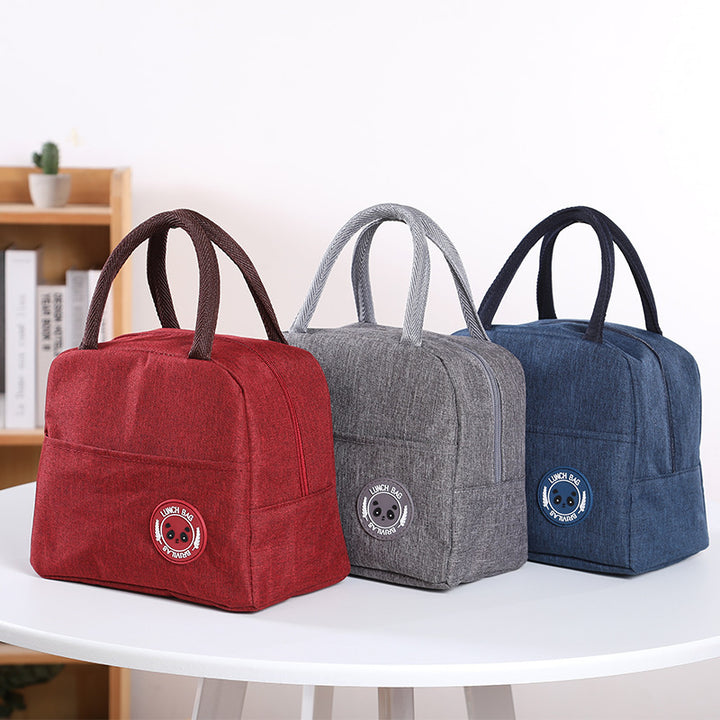 Insulated Lunch Bag with Cute Animal Design