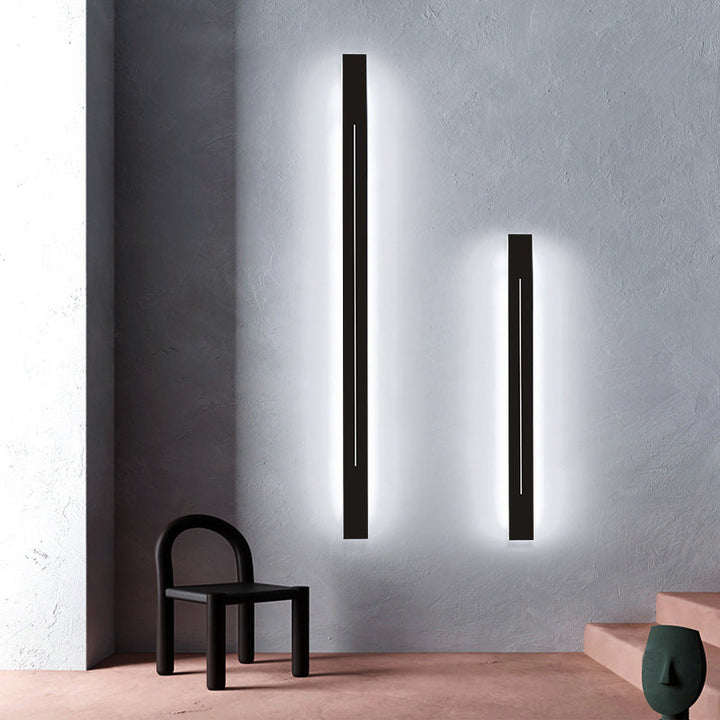 Simplicity Bar Shaped LED Wall Mounted Light Metal Living Room Wall Sconce Lighting | Stornfield