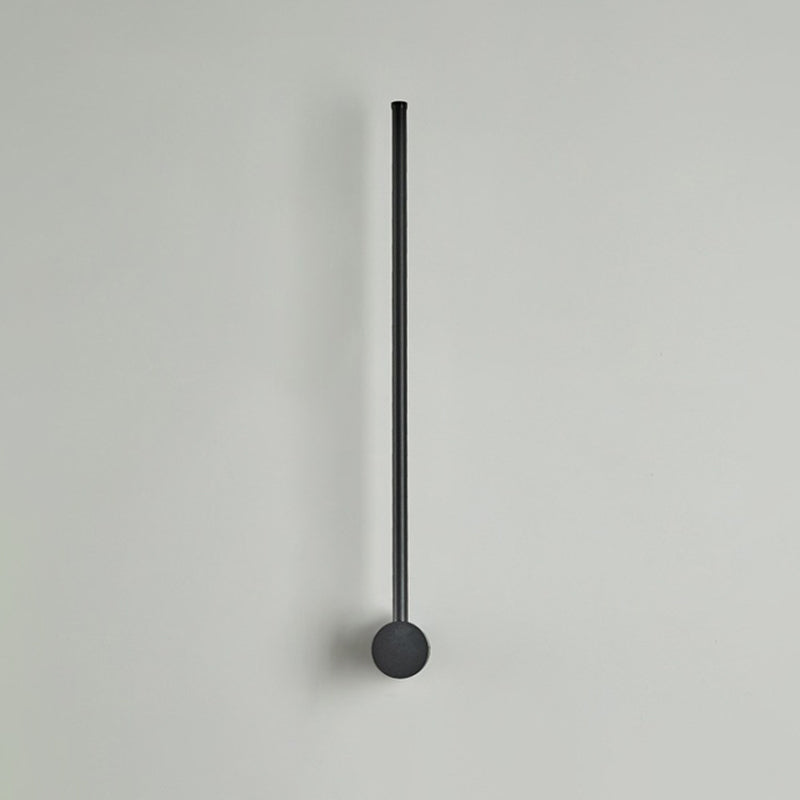 Slim Tube Shaped Sconce Lighting Contemporary Metal Living Room LED Wall Light Fixture | Stornfield