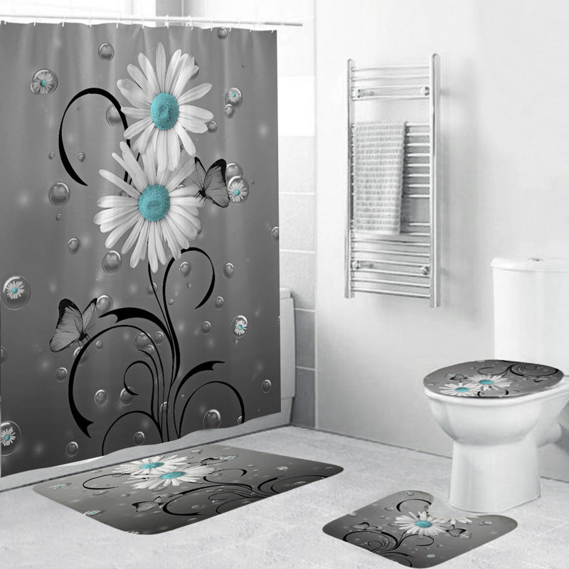 Cactus-Themed Shower Curtain Stornfield