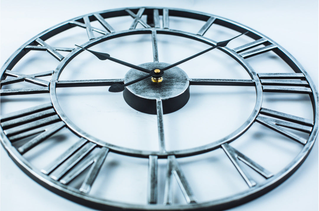 Stornfield | Large Vintage Iron Retro Wall Clock