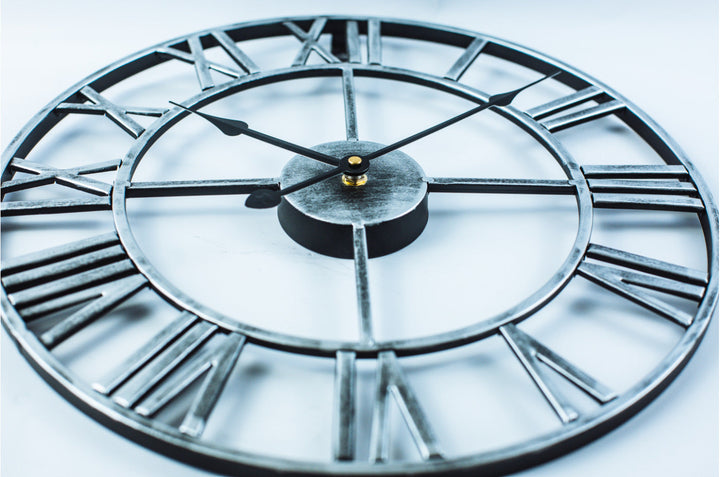 Stornfield | Large Vintage Iron Retro Wall Clock