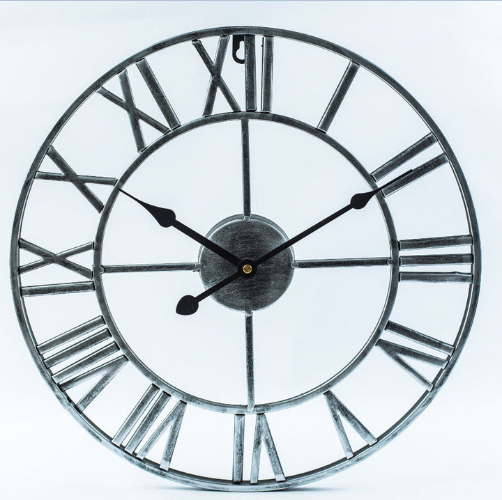 Stornfield | Large Vintage Iron Retro Wall Clock