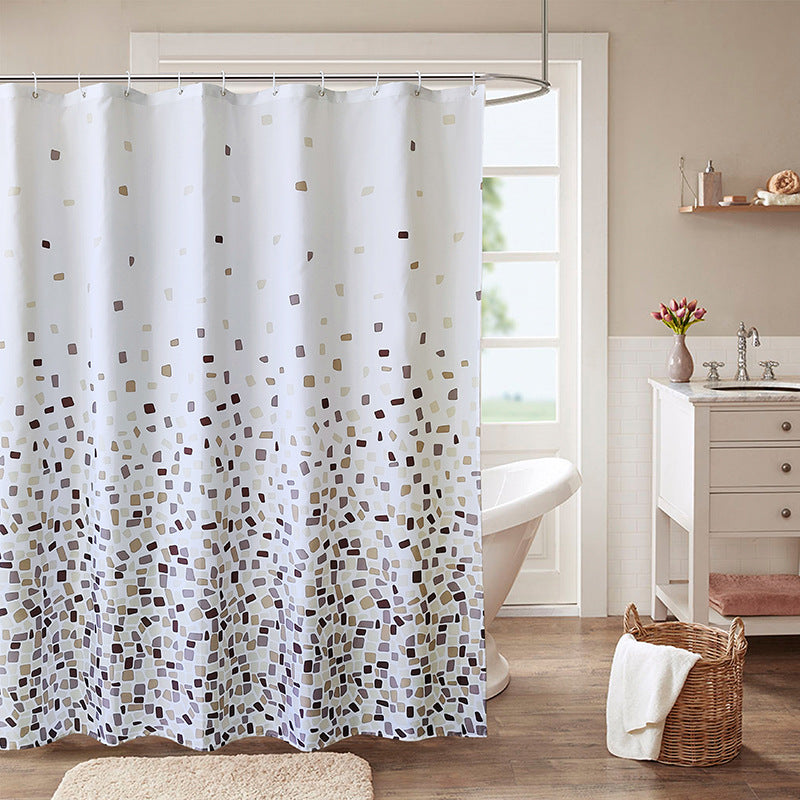 Mosaic Pattern Shower Curtain Stornfield