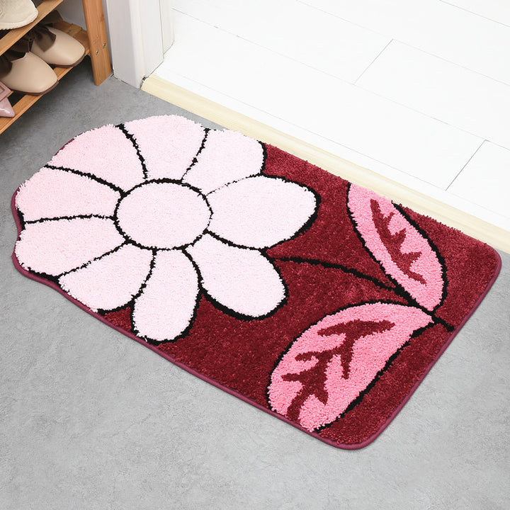 Floral Patterned Bath Mat Stornfield