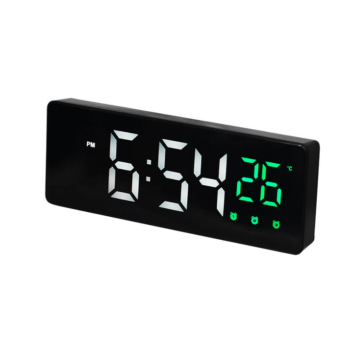 Digital table alarm clock with temperature display and LED display Stornfield
