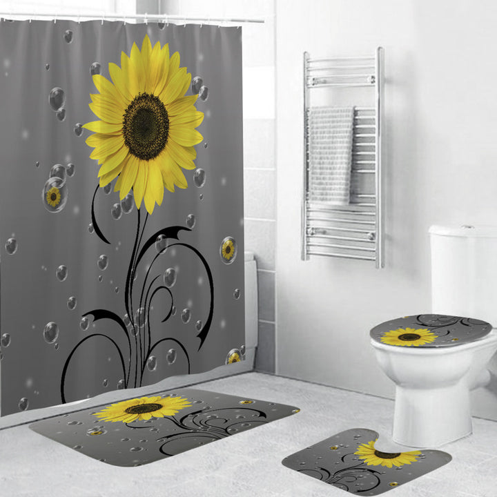 Cactus-Themed Shower Curtain Stornfield
