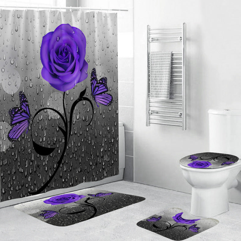 Cactus-Themed Shower Curtain Stornfield