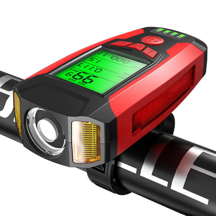 Multi-Function USB Rechargeable Bicycle Safety Light System Stornfield