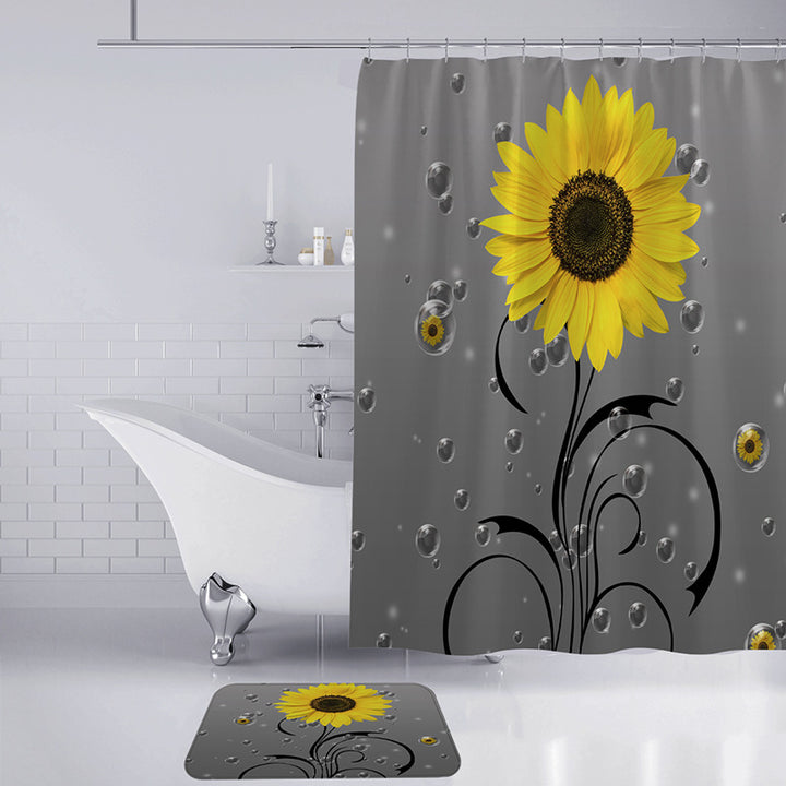 Cactus-Themed Shower Curtain Stornfield