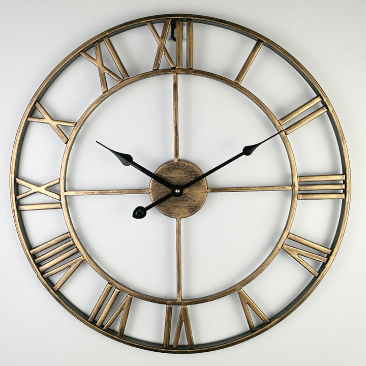 Stornfield | Large Vintage Iron Retro Wall Clock