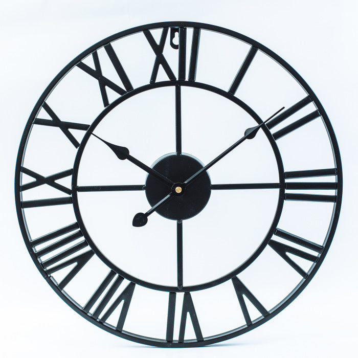 Stornfield | Large Vintage Iron Retro Wall Clock