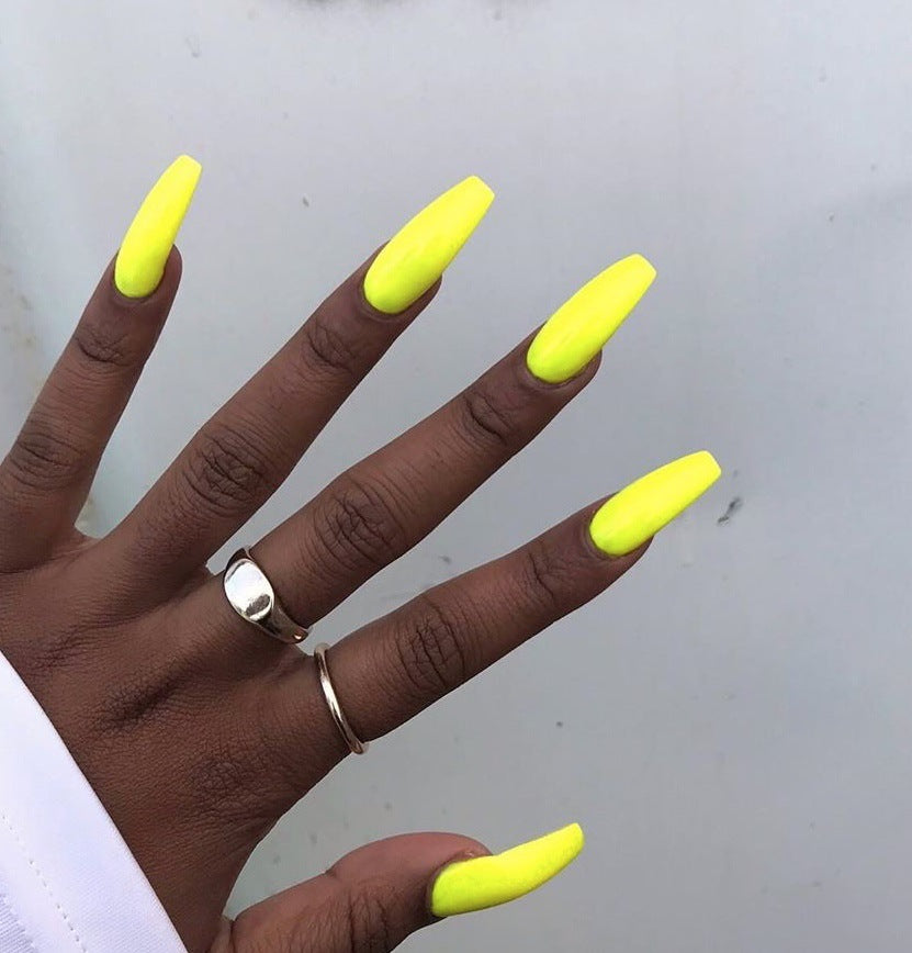 Artificial Stiletto Nails with High Gloss Finish Stornfield