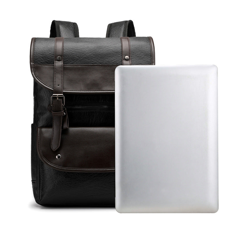 Vintage Style Leather Backpack Stornfield