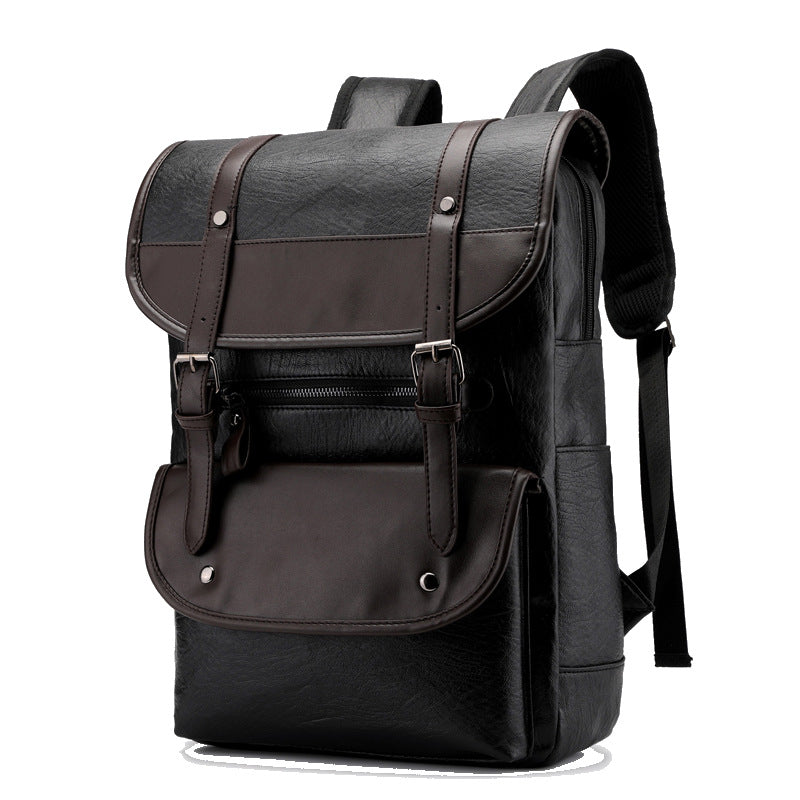Vintage Style Leather Backpack Stornfield