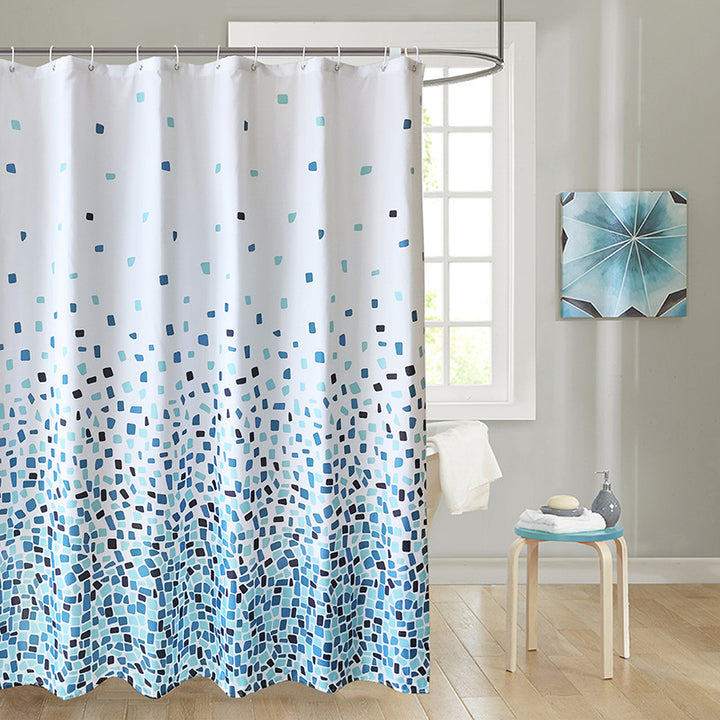 Mosaic Pattern Shower Curtain Stornfield
