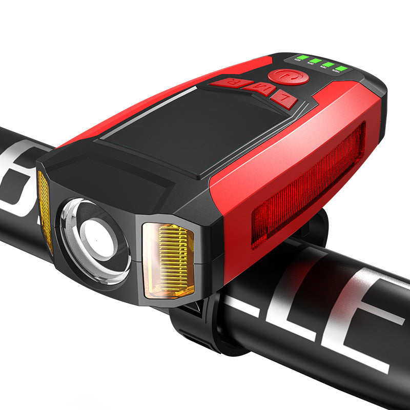 Multi-Function USB Rechargeable Bicycle Safety Light System Stornfield