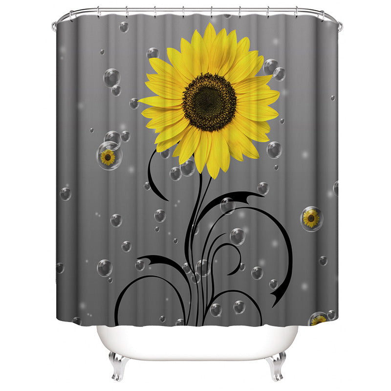 Cactus-Themed Shower Curtain Stornfield