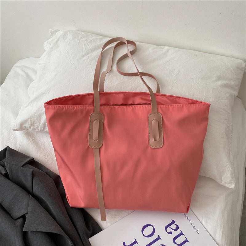 Charming Plush Bear Keychain Tote Bag