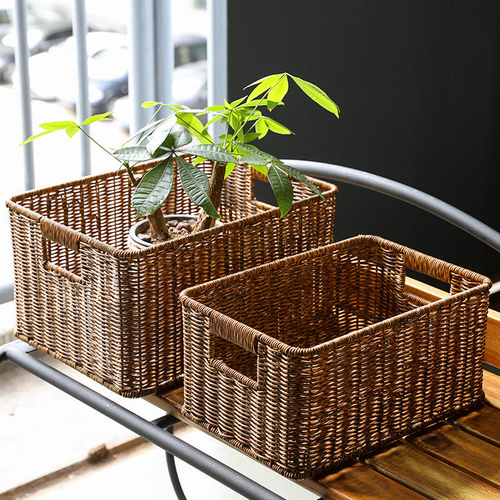 Handcrafted Woven Storage Organizer Stornfield