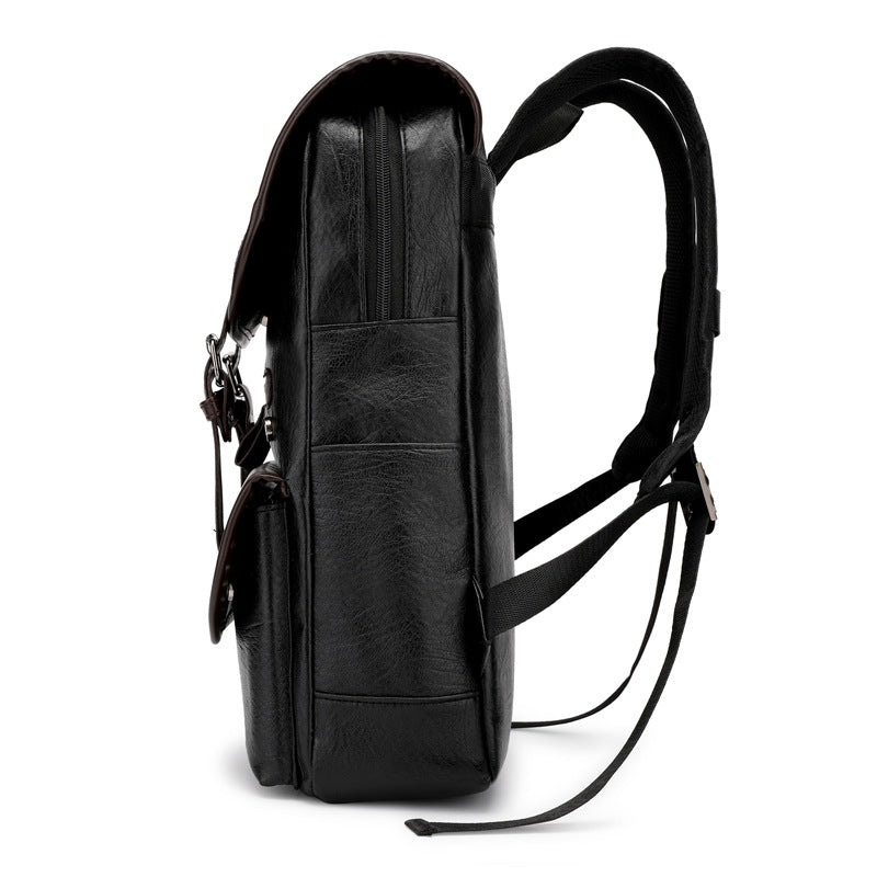 Vintage Style Leather Backpack Stornfield