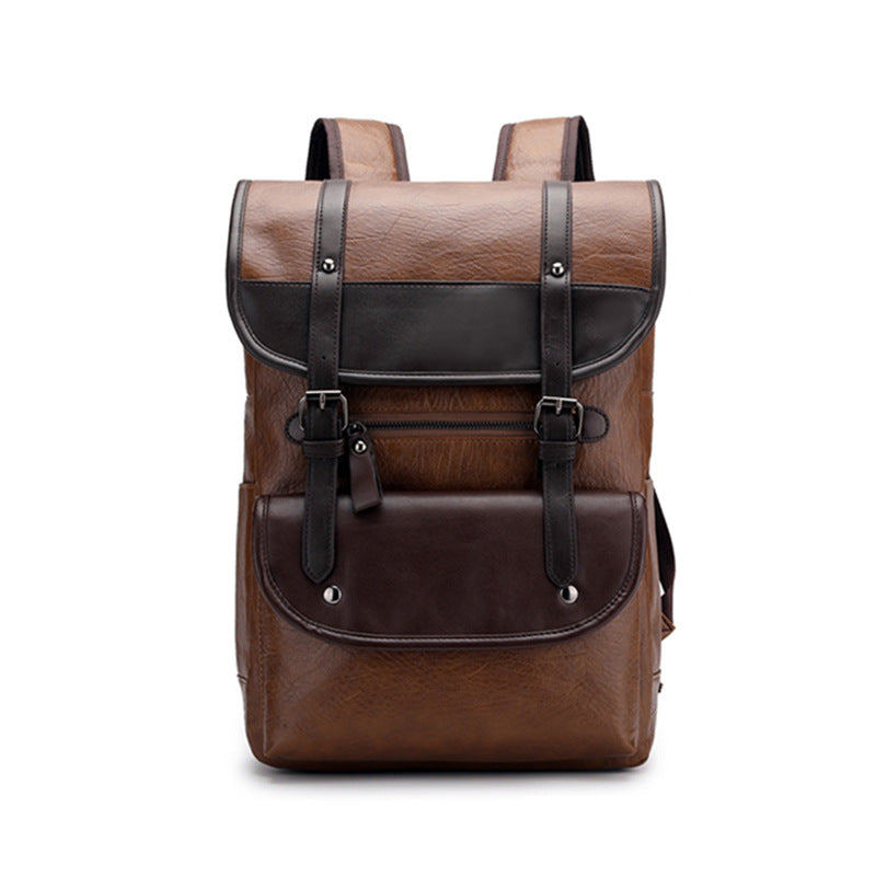 Vintage Style Leather Backpack Stornfield