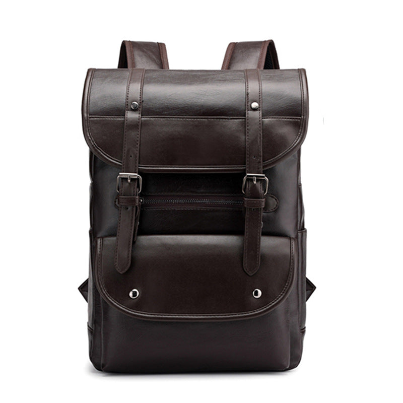 Vintage Style Leather Backpack Stornfield