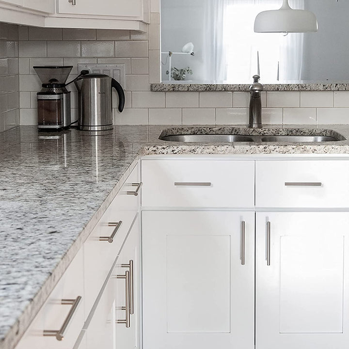 Stornfield | Brushed Nickel Stainless Steel Modern T-Bar Drawer Pulls