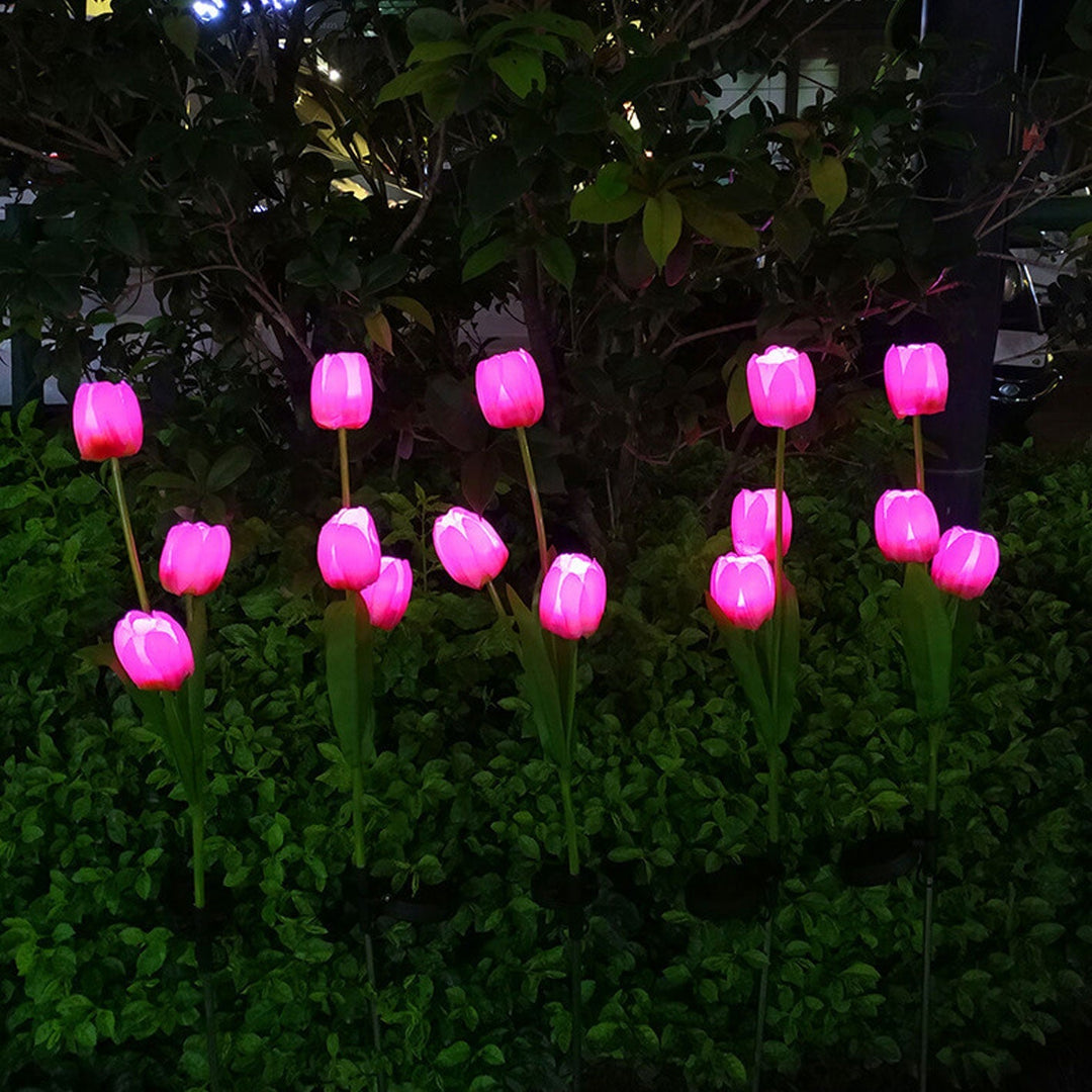 Stornfield | Solar Garden Light Tulip LED Landscape Stake Light Tulip