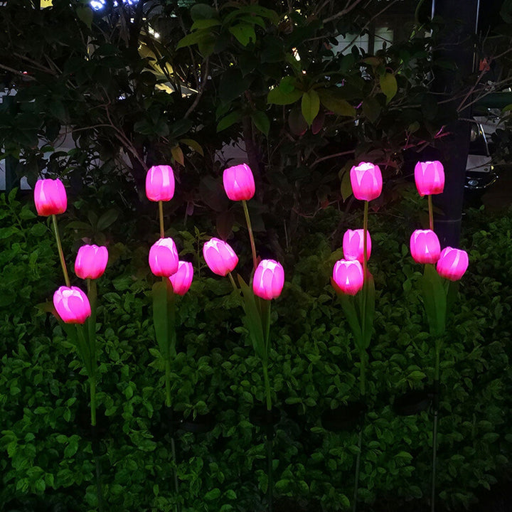 Stornfield | Solar Garden Light Tulip LED Landscape Stake Light Tulip