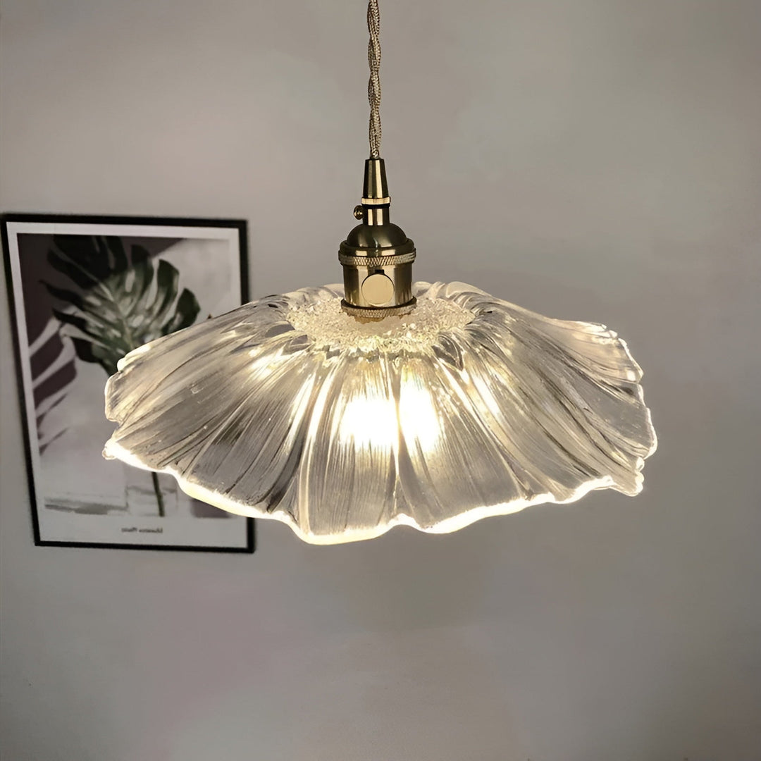 Hanging lamp with floral motif – Warm light & stylish design | For your home | Stornfield