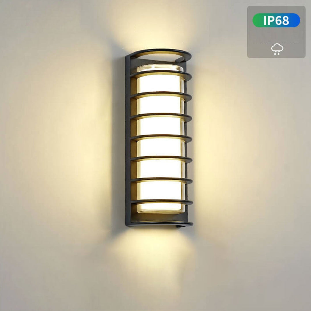 Modern Outdoor Column Waterproof LED Garden Wall Sconce Lamp | Stornfield