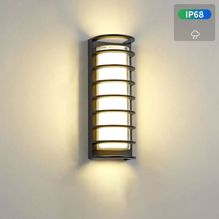 Modern Outdoor Column Waterproof LED Garden Wall Sconce Lamp | Stornfield