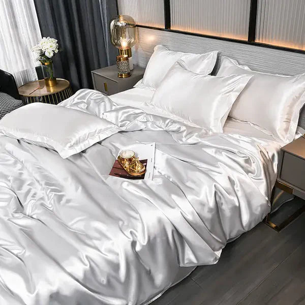Satin Duvet Cover - Velora | Stornfield