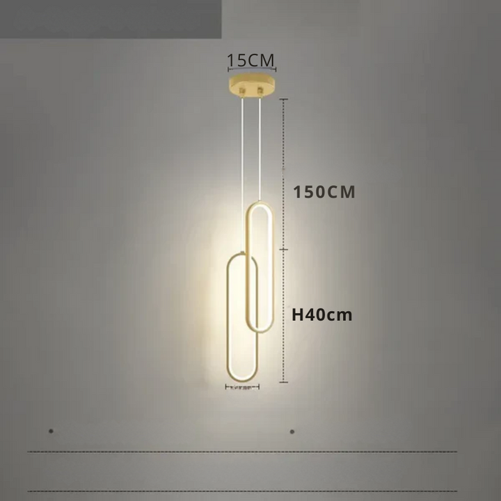 Modern minimalist LED pendant lamp – sleek design lamp for bedroom and living room | Stornfield