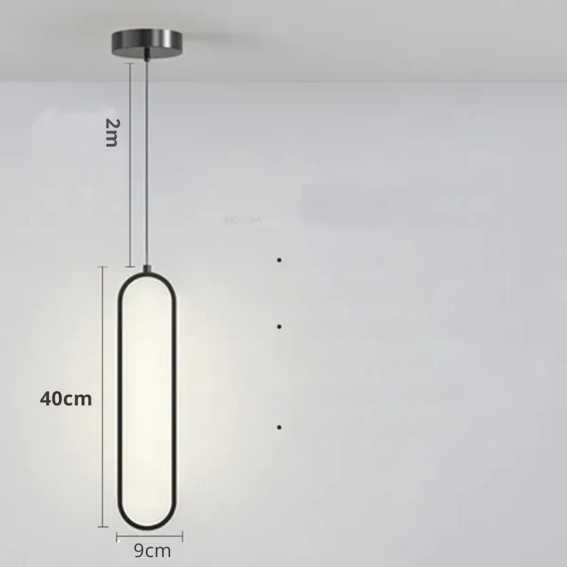 Modern minimalist LED pendant lamp – sleek design lamp for bedroom and living room | Stornfield