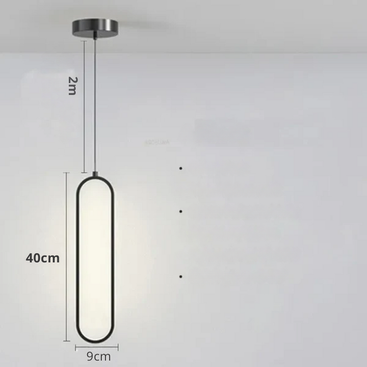 Modern minimalist LED pendant lamp – sleek design lamp for bedroom and living room | Stornfield