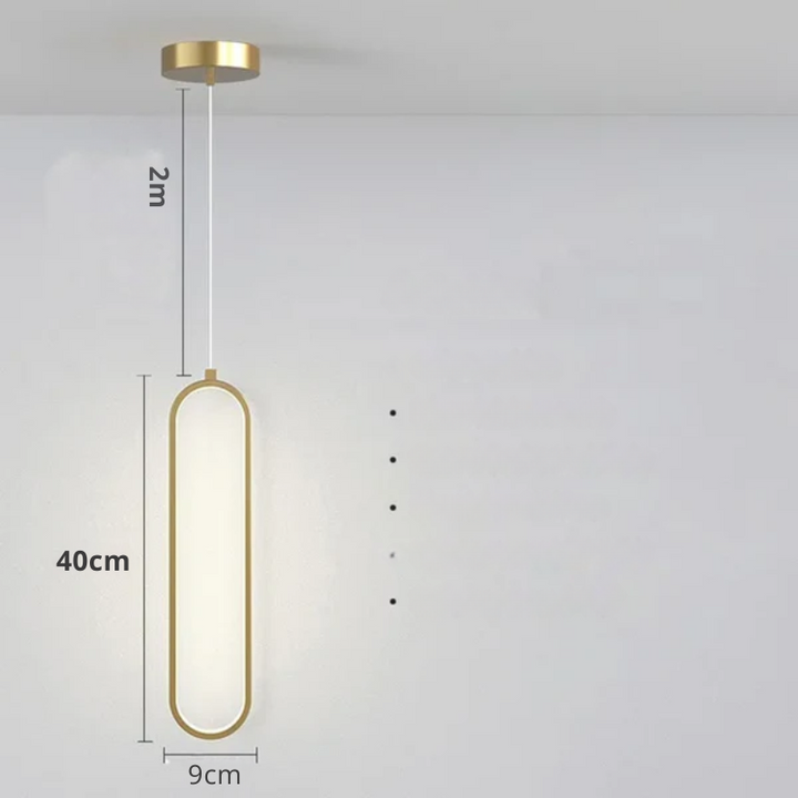 Modern minimalist LED pendant lamp – sleek design lamp for bedroom and living room | Stornfield