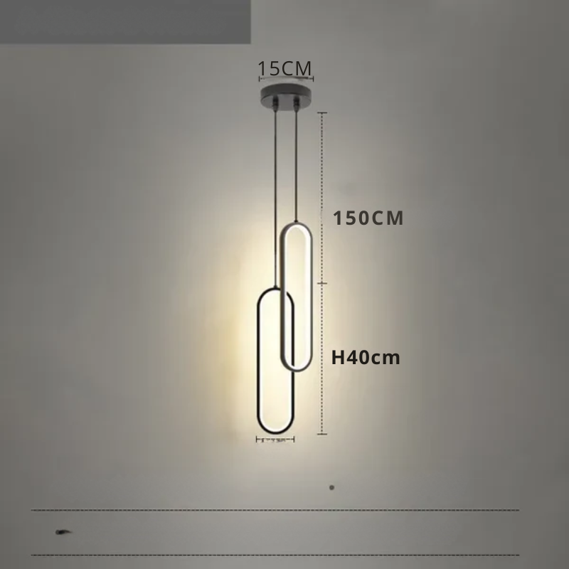Modern minimalist LED pendant lamp – sleek design lamp for bedroom and living room | Stornfield