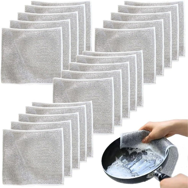 Multi-Purpose Non-scratch Wire Dish Cloth for Wet and Dry | Stornfield