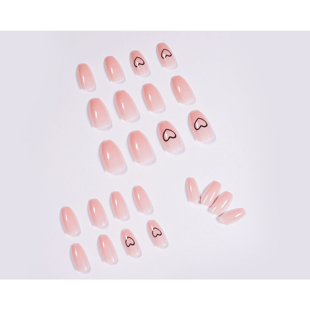 Artful Nail Art with Delicate Hearts Stornfield