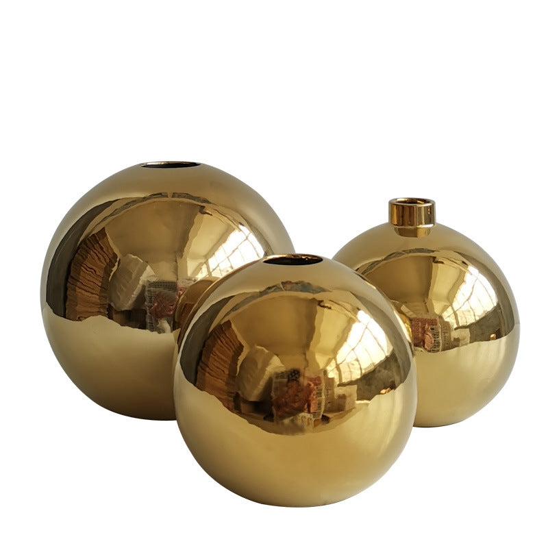 Decorative Round Ceramic Bouquets Holder Stornfeild