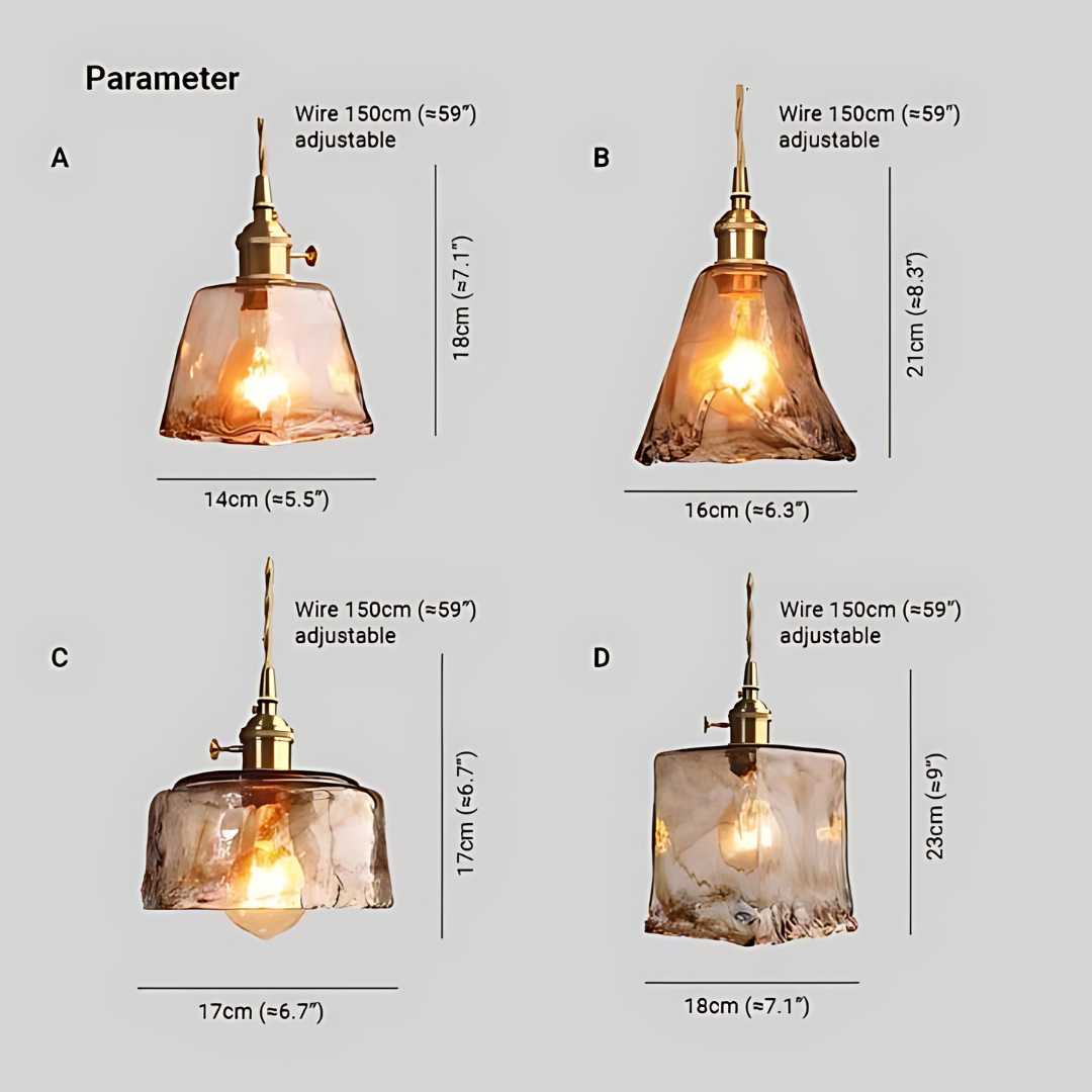 Retro LED Pendant Lamp - Jasper | Stornfield