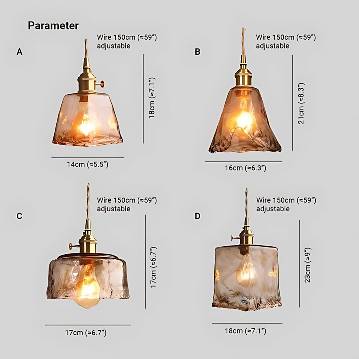 Retro LED Pendant Lamp - Jasper | Stornfield