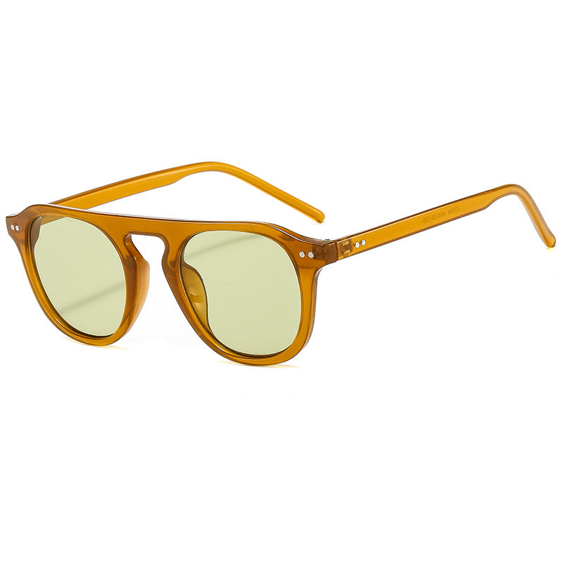 Ladies classic sunglasses with square frame and polarized lenses Stornfield