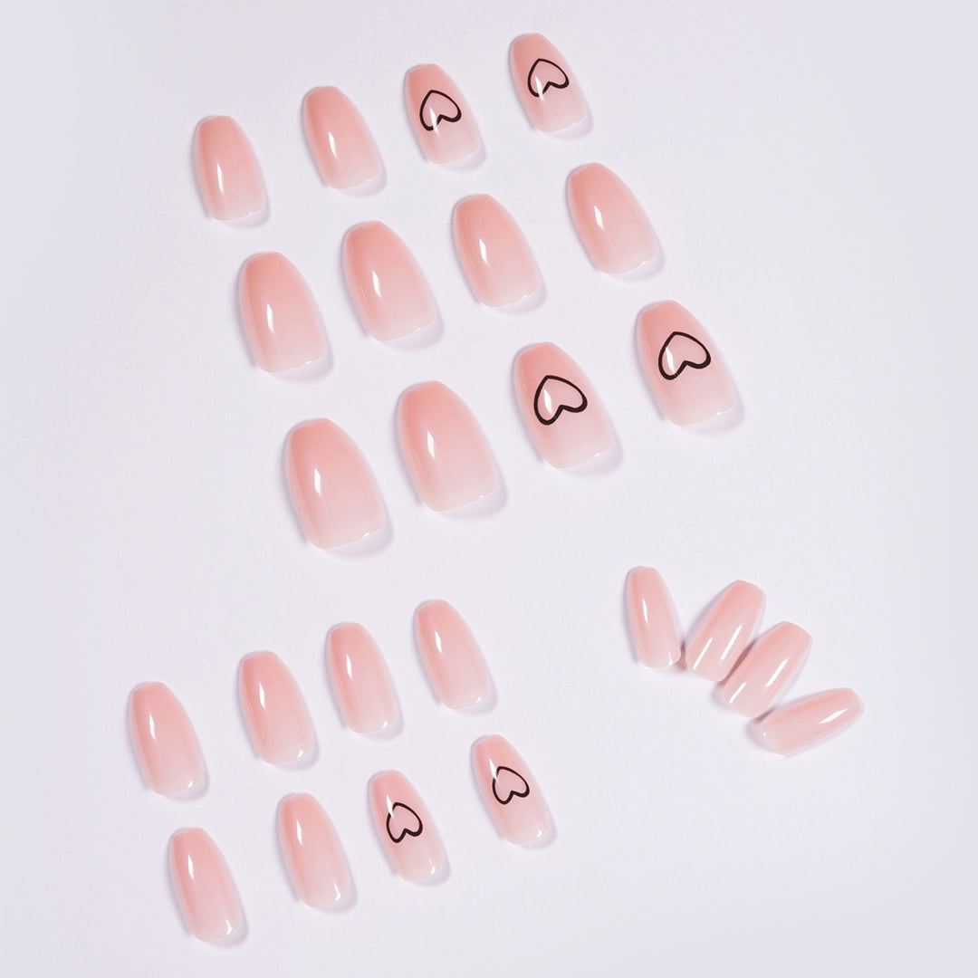 Artful Nail Art with Delicate Hearts Stornfield
